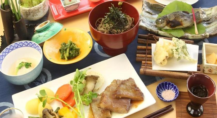 Okanoue Hotel Miyagawa Hakuba Zewnętrze zdjęcie
